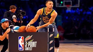 Stephen Curry 3 Point Contest History 20102019 [upl. by Annavoig]