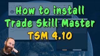 How to install TRADESKILLMASTER TSM 410 add on  WoW Gold [upl. by Ishii208]