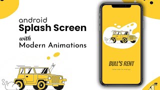 How to create a Splash Screen in android studio  Splash screen 2022 [upl. by Anazus]