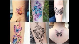 50 Unique Butterfly Tattoo Designs Ideas [upl. by Hsakaa]