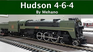 Hudson 464 Steam Locomotive by Mehano Canadian National 5702 HO Scale CN Mehano CN Hudson [upl. by Goldenberg131]