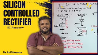 26 Silicon controlled rectifier SCR Introduction amp Characteristics  EC Academy [upl. by Ylevol]