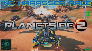 Planetside 2  New Conglomerate Harasser race [upl. by Garvy332]