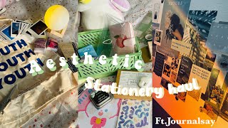 Stationery haul ft Journalsay  India [upl. by Novaj]