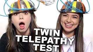 Twin Telepathy Test  Merrell Twins [upl. by Ahseila]