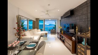 Luxury modern sea view apartment overlooking the bay of Patong Phuket Thailand [upl. by Nolham592]