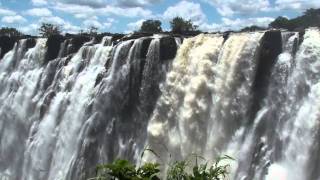 Victoria Falls  Zambia  Zimbabwe Africa [upl. by Drapehs]