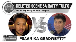 Law School Issue Raffy Tulfo in Action vs Atty Ranny Randolf B Libayan [upl. by Nrehtak332]