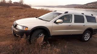 off road Subaru outback vs Volvo XC 70 cross country [upl. by Ellerred739]