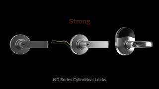 ND Series Cylindrical Locks [upl. by Marcy]