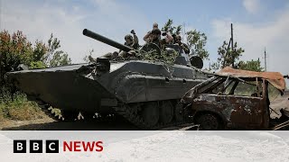 Ukraine making front line progress against Russia  BBC News [upl. by Aenahs]