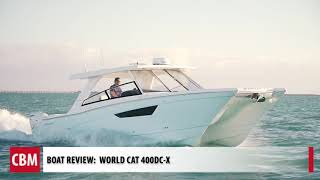 Bosuns Marine World Cat 400DC X Review [upl. by Tesler]