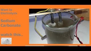 Electrolysis of sodium carbonateNa2CO3 [upl. by Emoreg]