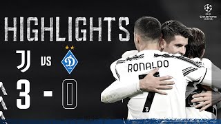 Juventus 30 Dynamo Kyiv  CR7 Hits 750 As Chiesa Scores First Goal  Champions League Highlights [upl. by Dirgni778]