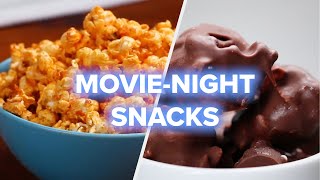 4 Movie Night Snack Recipes • Tasty [upl. by Hardunn]