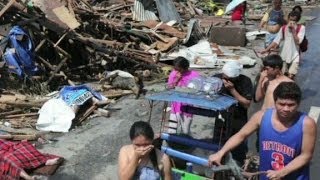 Typhoon Haiyan leaves Tacloban in ruins [upl. by Sheff]