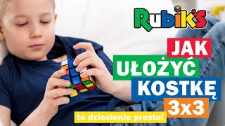 Jak ułożyć kostkę Rubika 3x3 [upl. by Akahs307]