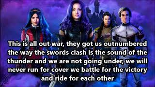 Descendants 3 Night Falls lyrics [upl. by Sirod]