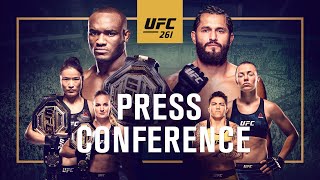 UFC 261 Prefight Press Conference [upl. by Lorianna]