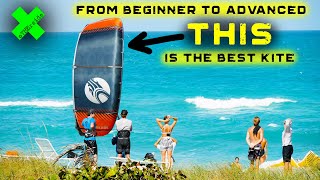 The BEST kite from beginner to advanced  KITEBOARDING [upl. by Tull996]