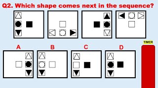 ABSTRACT REASONING Test Questions [upl. by Sewellyn]