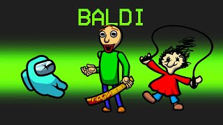 NEW BALDI Mod in Among Us [upl. by Kcirdahs727]