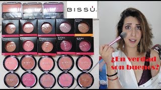 ¿Valen la penaColección Completa RUBORES de Bissú Reseña amp Swatches [upl. by Missy945]