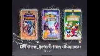 Moratorium announcement for three classic Disney films on VHS [upl. by Adele]