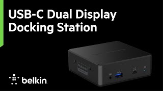 USBC Dual Display Docking Station [upl. by Gleich310]