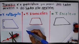 Trapézio Os 3 tipos de Trapézios [upl. by Alak521]