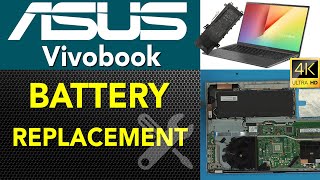 Asus Vivobook F512f Battery Replacement Full Guide [upl. by Fernando]