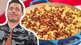 Jeff Mauro Makes Gourmet Mac amp Cheese  The Kitchen  Food Network [upl. by Atilemrac65]