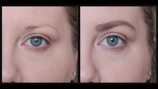 HOW TO FILL IN SPARSE EYEBROWS [upl. by Hester]