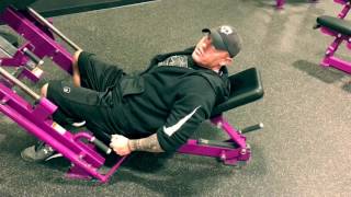 Planet Fitness  How To Use Leg Press Machine [upl. by Gnav272]