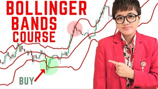 Learn Bollinger Bands for Beginners  ALL The Basics You Need [upl. by Nellir]