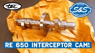 The New SampS Camshaft  Interceptor 650 [upl. by Nnylamme604]