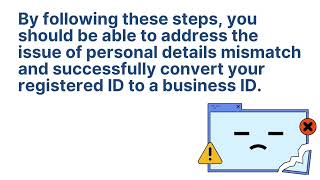 What to do for issue personal details mismatch [upl. by Armillda109]