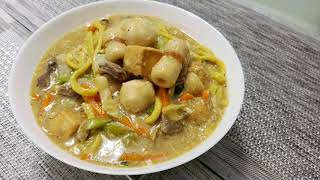 Simple Lomi Recipe [upl. by Enohpets]