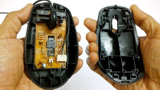 Dell Wired Mouse MS111  DisassemblyRepair click issue [upl. by Otina]