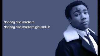 Childish Gambino  LES Lyrics on Screen [upl. by Adnuhsal]