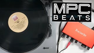 MPC Beats Sampling  Turntable Setup [upl. by Mauri]