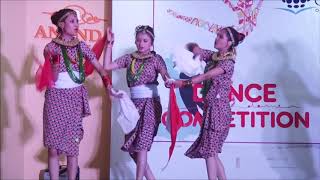 Hijo Rati Sapani Ma by Astha Sharma amp her group Dance Competition 2074 [upl. by Tirza]