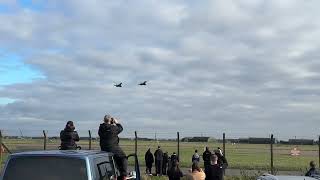 Typhoons taking off from coningsby [upl. by Pinette249]