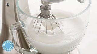 How to Make French Meringue Martha Stewart [upl. by Zehc]