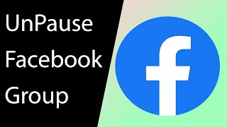 How to UnPauseResume Group on Facebook [upl. by Casavant]