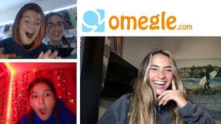 SURPRISING FANS WITH MERCH ON OMEGLE  SIENNA MAE GOMEZ GIVING AWAY MERCH ONLINE [upl. by Valry70]