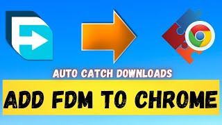 How to Add FDMFree Download Manager Extension to Google Chrome [upl. by Kinzer]