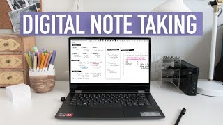 DIGITAL NOTE TAKING TIPS  OneNote  Handwriting [upl. by Willms]