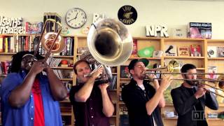 No BS Brass Band NPR Music Tiny Desk Concert [upl. by Asiled96]