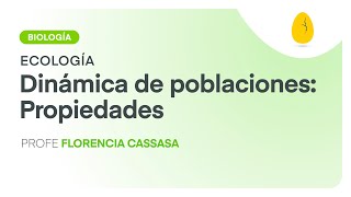 Dinámica de poblaciones Propiedades  Biología  Ecología  V2  Egg Educación [upl. by Yanaj]